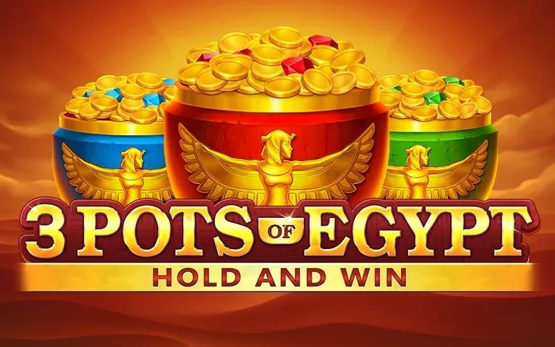 Enjoy 3 Pots of Egypt slot and win at Parimatch.