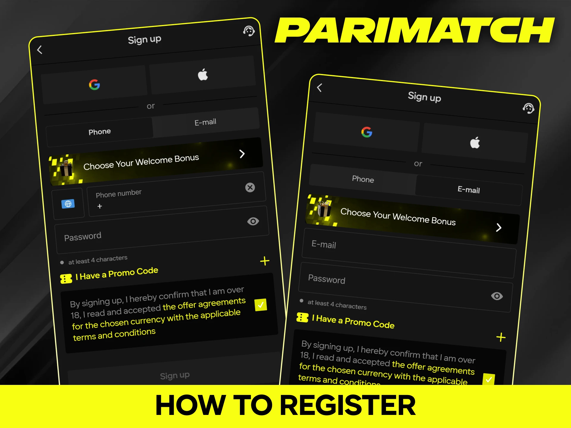 Register quickly using the official Parimatch app with simple steps.