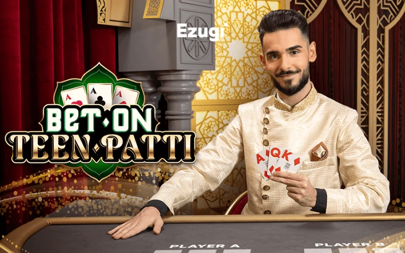 Bet on Teen Patti live with real dealers at Parimatch.