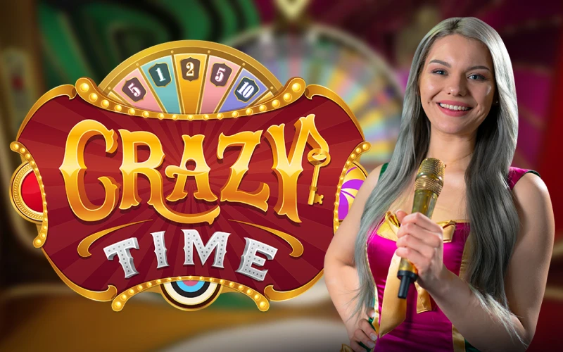 Spin the Crazy Time live wheel with bonuses on Parimatch.