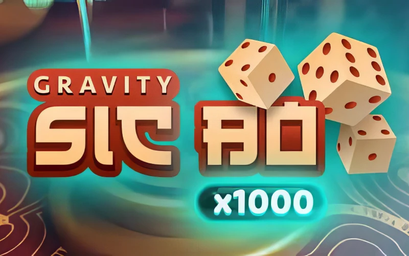 Gravity Sic Bo by ICONIC21 is a dice game where players bet on number combinations.